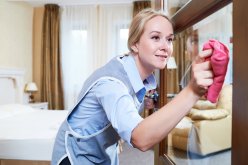 Hello, we need one experienced hotel room attendant. Full-time position. You must have the right to work in the UK Weekly payment, you need to know basic English. Also, we have Russian speaking colleagues. No taxes Thank you ! image 0