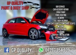 Our services car accident repair spray paint panel beating jig work full body respray scratches-dents-stone chips-scuffs welding plastic repair polishing body kit ,installation recovery 247